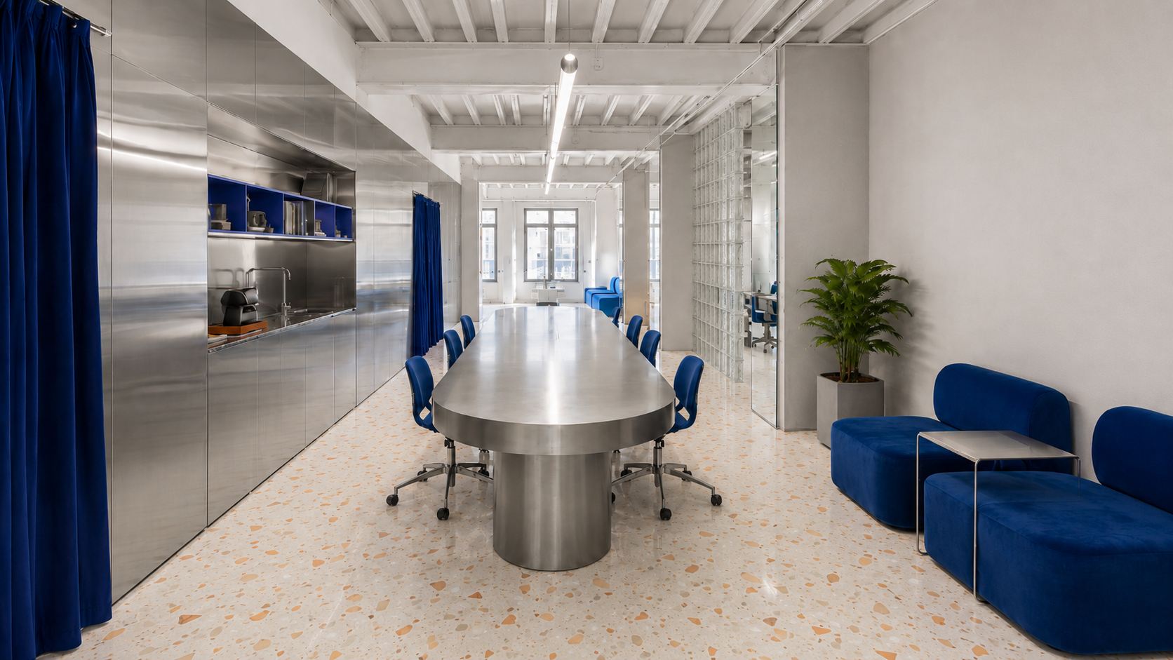 Sala de reuniones del estudio